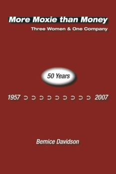 Paperback More Moxie Than Money: Three Women - One Company Book