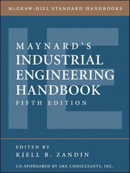 Hardcover Maynard's Industrial Engineering Handbook Book
