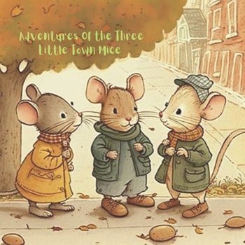 Paperback Adventures Of the Three Little Town Mice [Large Print] Book