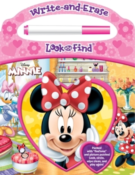 Board book Disney Minnie: Write-And-Erase Look and Find [With Marker] Book