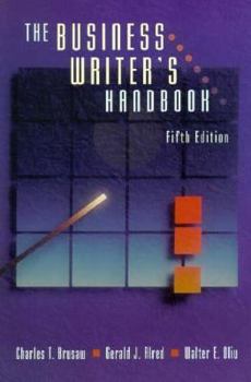 Paperback The Business Writer's Handbook Book