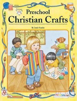 Paperback Preschool Christian Crafts Book
