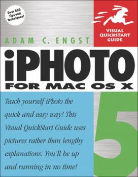 Paperback iPhoto 5 for Mac OS X: Visual QuickStart Guide Book