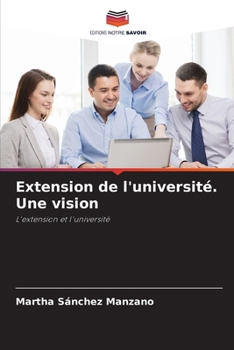 Paperback Extension de l'université. Une vision [French] Book