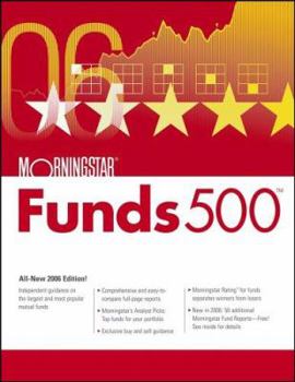 Paperback Morningstar?Funds 500: 2006 Book