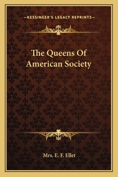 Paperback The Queens Of American Society Book