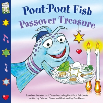 Paperback Pout-Pout Fish: Passover Treasure Book
