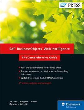 Hardcover SAP Businessobjects Web Intelligence: The Comprehensive Guide Book