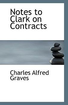 Paperback Notes to Clark on Contracts Book