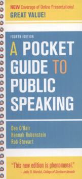 Spiral-bound A Pocket Guide to Public Speaking Book