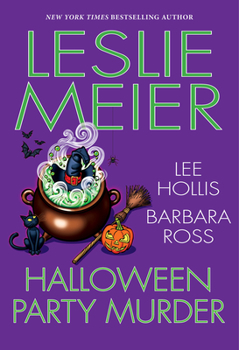 Hardcover Halloween Party Murder Book