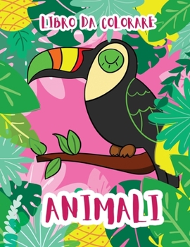Paperback Animali: libro da colorare [Italian] Book