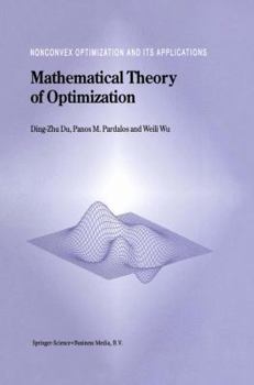 Paperback Mathematical Theory of Optimization Book