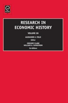 Hardcover Research in Economic History Book