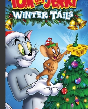 Notebook: Cartoon Tom and Jerry Soft Glossy Cover Graph Paper Pages Book 7.5 x 9.25 Inches 110 Pages