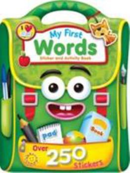 Paperback My First: Words (Sticker and Activity Book) Book