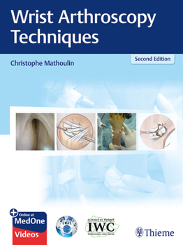 Hardcover Wrist Arthroscopy Techniques Book