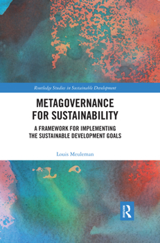 Paperback Metagovernance for Sustainability: A Framework for Implementing the Sustainable Development Goals Book