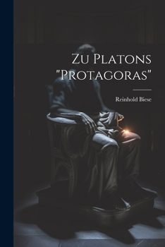 Paperback Zu Platons "protagoras" [German] Book