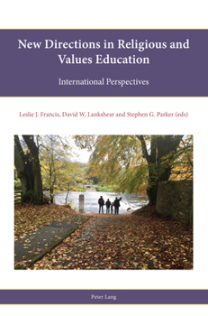 Paperback New directions in Religious and Values education: International perspectives Book