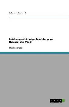 Paperback Leistungsabhängige Besoldung am Beispiel des TVöD [German] Book