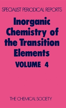 Inorganic Chemistry of the Transition Elements vol 4