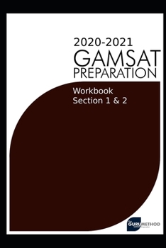 Paperback GAMSAT Section 1&2 Workbook 2020 preparation manuals(The Guru Method): GAMSAT Style questions and worked solutions for Section 1&2 Book