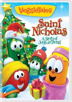 DVD Veggie Tales: St. Nicholas, A Story of Joyful Giving Book