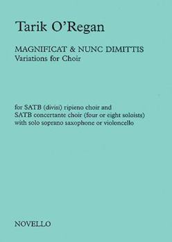 Paperback Magnificat and Nunc Dimittis: Variations for Choir Book