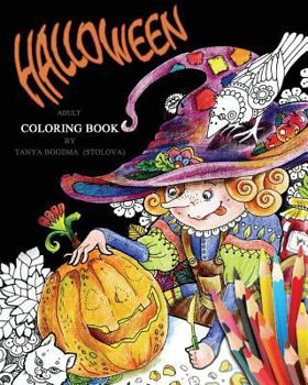 Paperback Halloween!: Adult Coloring Book