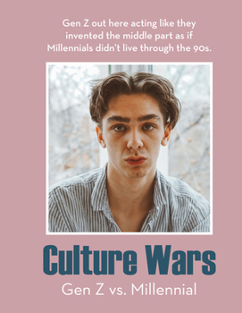 Hardcover Culture Wars:: Gen Z vs. Millennial Book