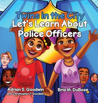 Hardcover Twins in the city: Let's learn about police officers Book