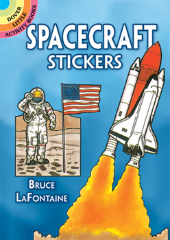 Paperback Spacecraft Stickers Book