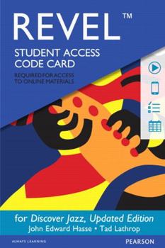 Printed Access Code Revel for Discover Jazz, Updated Edition -- Access Card Book