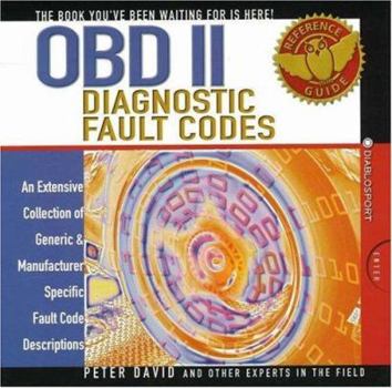 Paperback Obdii Diagnostic Fault Codes Book