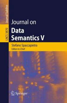 Paperback Journal on Data Semantics V Book