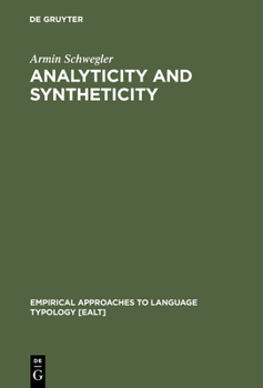 Hardcover Analyticity and Syntheticity Book