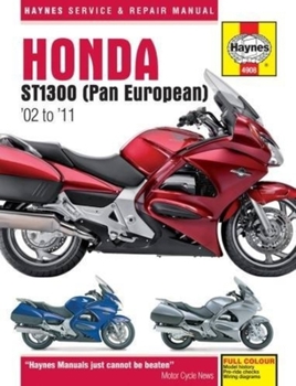 Paperback Honda St1300/St1300a, '02-'11 Book