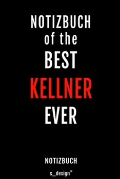 Paperback Notizbuch f?r Kellner: Originelle Geschenk-Idee [120 Seiten liniertes blanko Papier] [German] Book