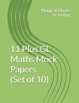 Paperback 11 Plus GL Maths Mock Papers Book