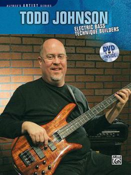 Paperback Todd Johnson Electric Bass Technique Builders [With DVD] Book