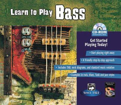 Audio CD Learn to Play Bass: CD-ROM Jewel Case Book
