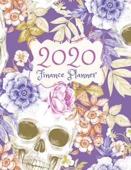 Finance Planner 2020: 12 Month Budget Planner Money Saving Challenge Monthly Bill Tracker Simple Budget Tracker Expense Tracker Happy Planner Notebook Monthly Money Goals Tracker