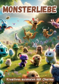 Monsterliebe: Kreatives ausmalen mit Charme (German Edition)