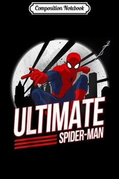 Composition Notebook: Marvel Spider-Man Great Responsibility Cityscape  Journal/Notebook Blank Lined Ruled 6x9 100 Pages