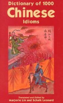 Paperback Dictionary of 1, 000 Chinese Idioms Book