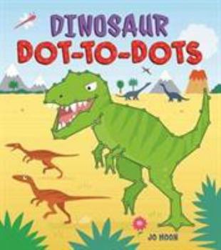 Paperback Dinosaur Dot-to-Dots Book