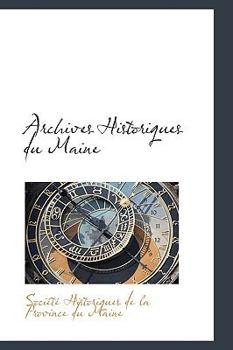Paperback Archives Historiques Du Maine Book