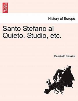 Paperback Santo Stefano Al Quieto. Studio, Etc. [Galician] Book