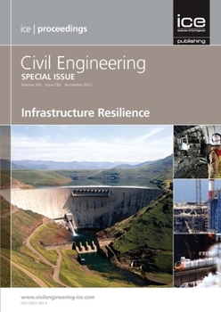 Paperback Infrastructure Resilience: Civil Engineering Special Issue Book